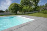 Bricmate Quartzit Grey Poolkant – 291x595x20mm Poolkant Innerhörn Höger